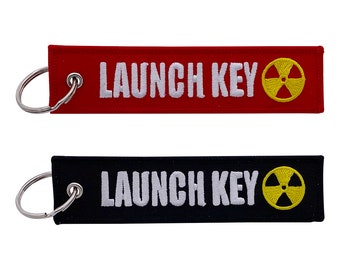 Launch Key - Keychain Jet Tag for Motorcycles, Scooters, Bike, Cars, Backpacks, Gifts, & More
