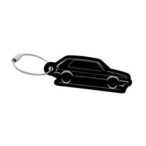 Acrylic Keychain for Golf GTI (MK2) Keyring Key Fob (Silhouette Style)