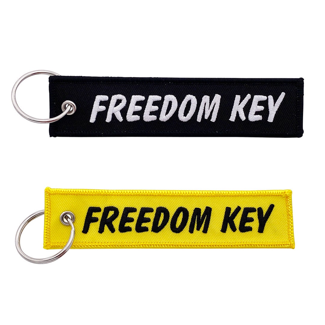 Freedom Key - Keychain Jet Tag for Motorcycles, Scooters, Bike, Cars ...