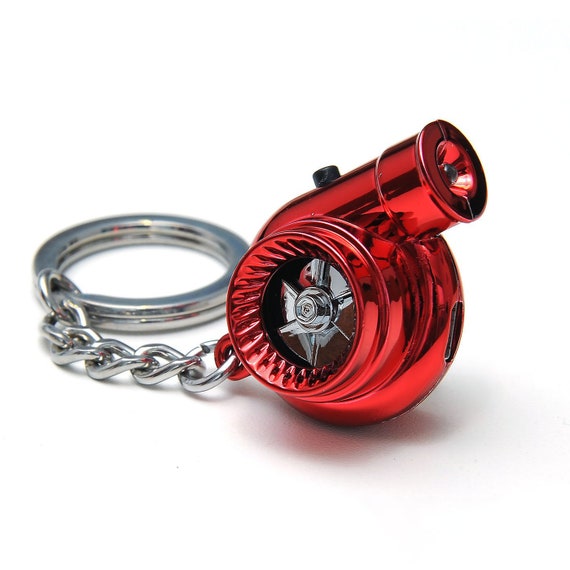 Boostnatics Rechargeable Electric Turbo Keychain With Sounds LED
