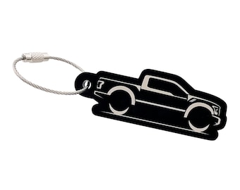 F-150 Raptor Silhouette Acrylic Keychain Keyring Key Fob