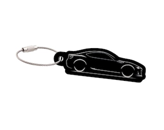 FRS / BRZ / FT86 Silhouette Acrylic Keychain Keyring Key Fob
