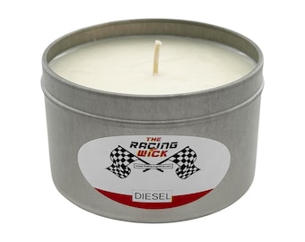 Diesel Duftkerze | Der Renndocht | 8oz Blechdose