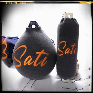 BOAT FENDER COVER (embroidery is only valid for orders over 6 pieces.)