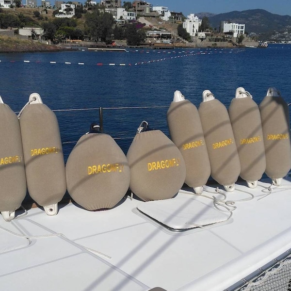 BOAT FENDER COVER (embroidery is only valid for orders over 6 pieces.)