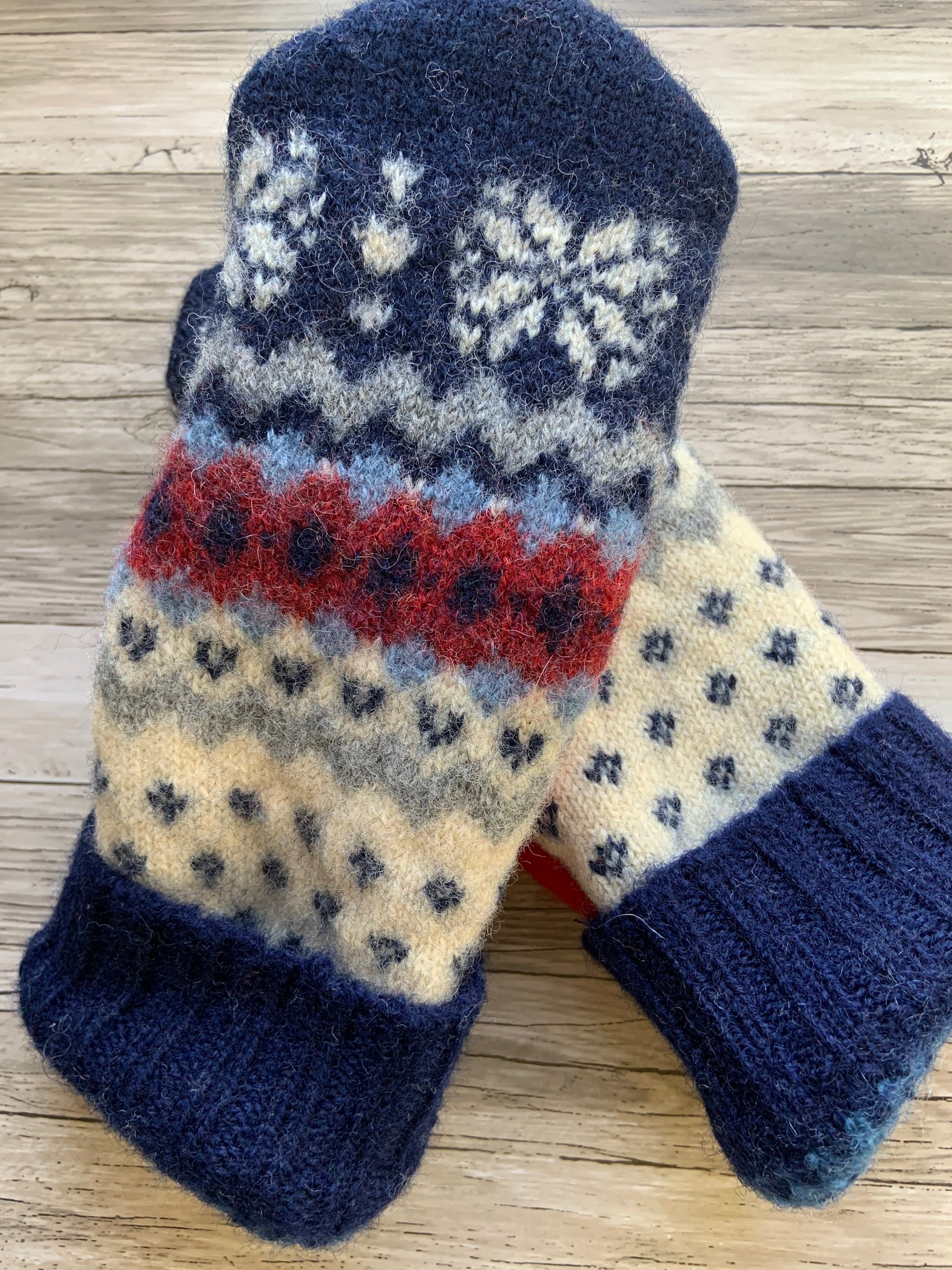 etsy sweater mittens