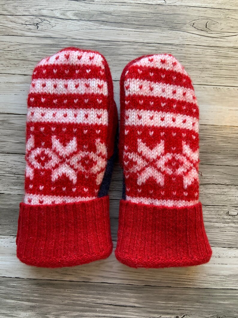 etsy sweater mittens