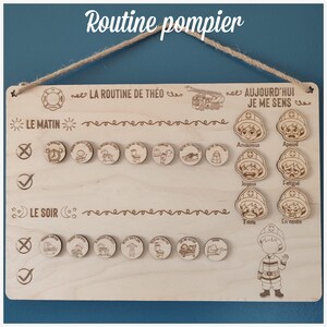 Tableau routine et émotion enfant image 5