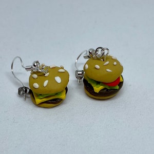 Cheeseburger Earrings