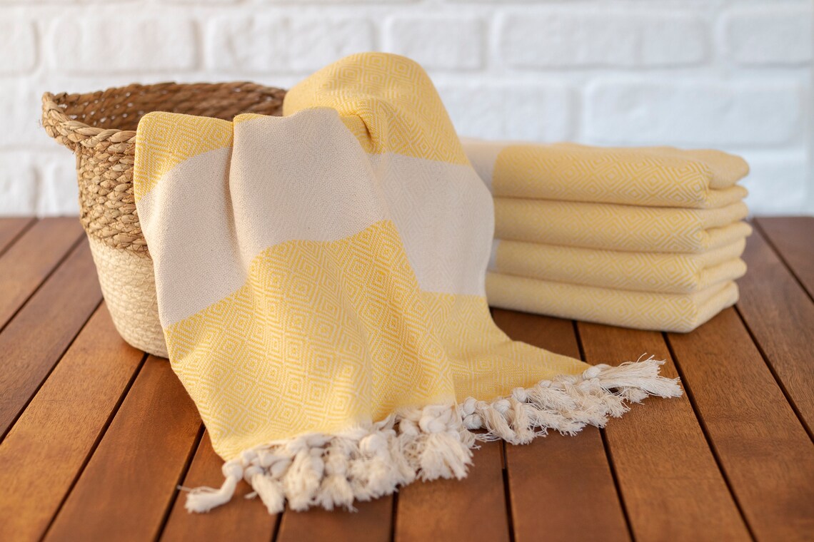 Personalized Beach Towel Wedding Favors or Bridesmaid Favors Etsy