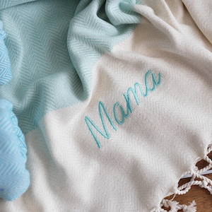 Toalha de praia com nome, toalha de praia turca personalizada, lembrancinha de casamento, presentes para madrinhas, toalha de noiva, viagem de amigas