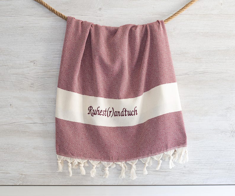 Geschenk zur Rente, Ruhest(r)andtuch Personalisiert, Abschiedsgeschenk Kollege, Saunatuch XXL, Pensionierung imagen 3