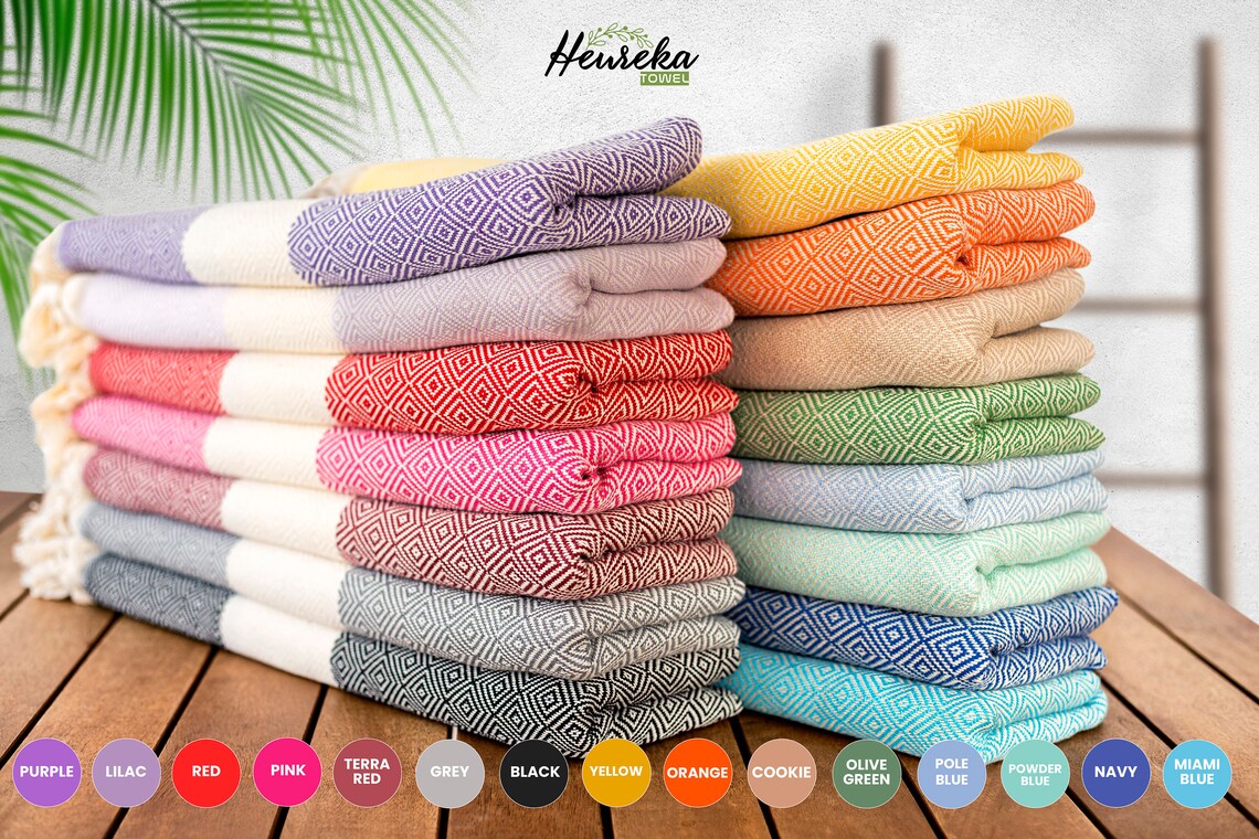 Personalized Beach Towel Wedding Favors or Bridesmaid Favors Etsy