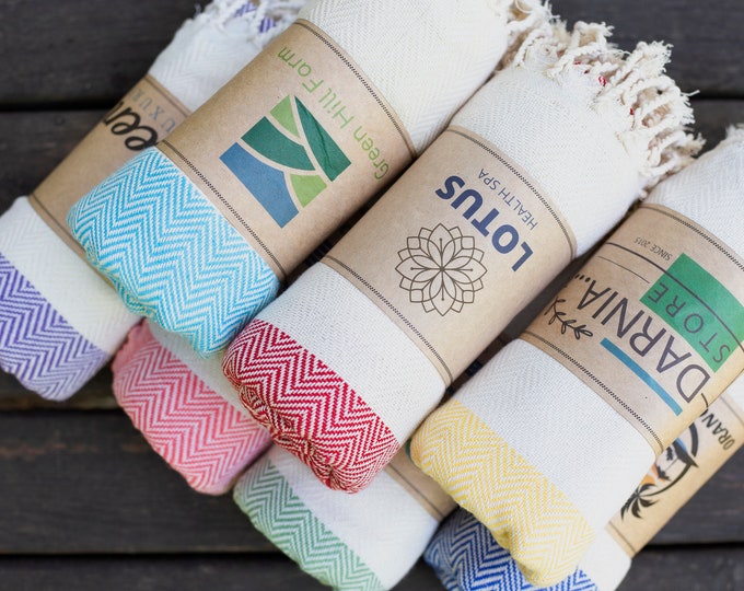 Personalized Beach Towel Wedding Favors Bridesmaid Favors Etsy