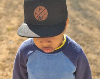 Kids Ball Cap Boys Monogram Hat Kids Cap Kids Initials Caps Kids Snapback Hats Kids Baseball Hat Toddler Hats