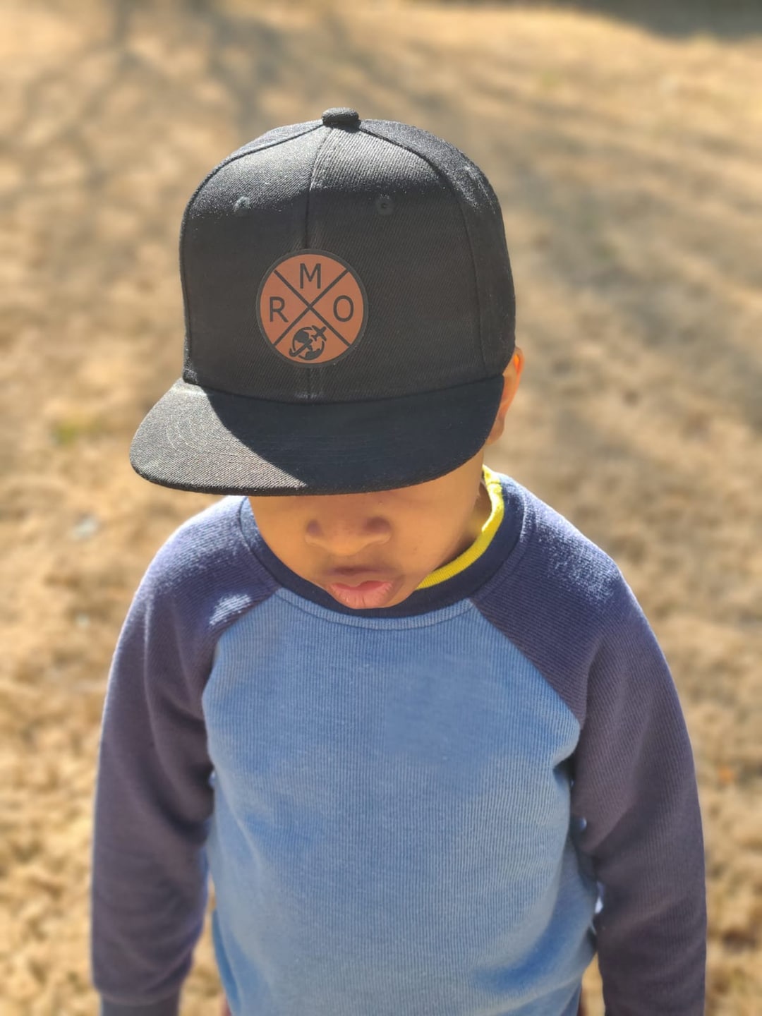 Toddler Hats Kids Cap Kids Ball Cap Boys Leather Patch Etsy