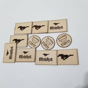Leather Backpack Patches | Leather Bag Patch | Leather Patch Hat Custom | Custom Patches | Leather Beanies Tags | Leather Daddy Patch