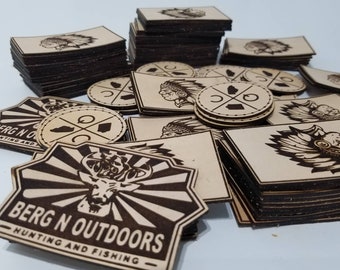 Custom Leather Patches | Leather Patch Gift | Laser Engraved Leather Patches | Hat Patch | Backpack Patches | Custom Patches | Bulk Patches
