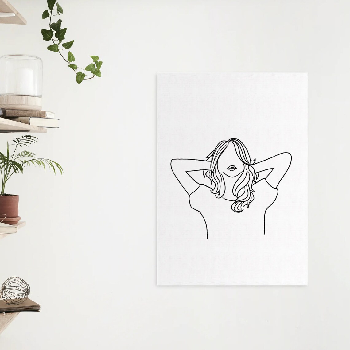 GIRLY WALL ART Cute Girl Wall Art Cute Wall Decor Etsy