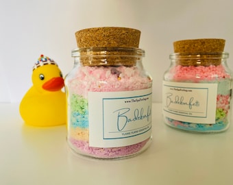 Badekonfetti, Kindertag, Geschenk Mädchen, Geschenk Junge, Geschenk Kinder, Geschenk Kind, Badebombe, Badekugel Kinder