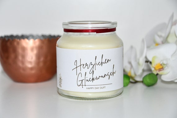 Gift neighbor gift woman personalized gift Congratulation gift girlfriend Gift helper Candle scented candle
