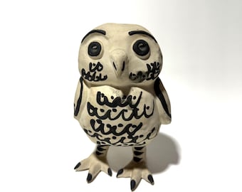 Pat Lopez for Freeman Lederman Mid Century Owl Sculpture