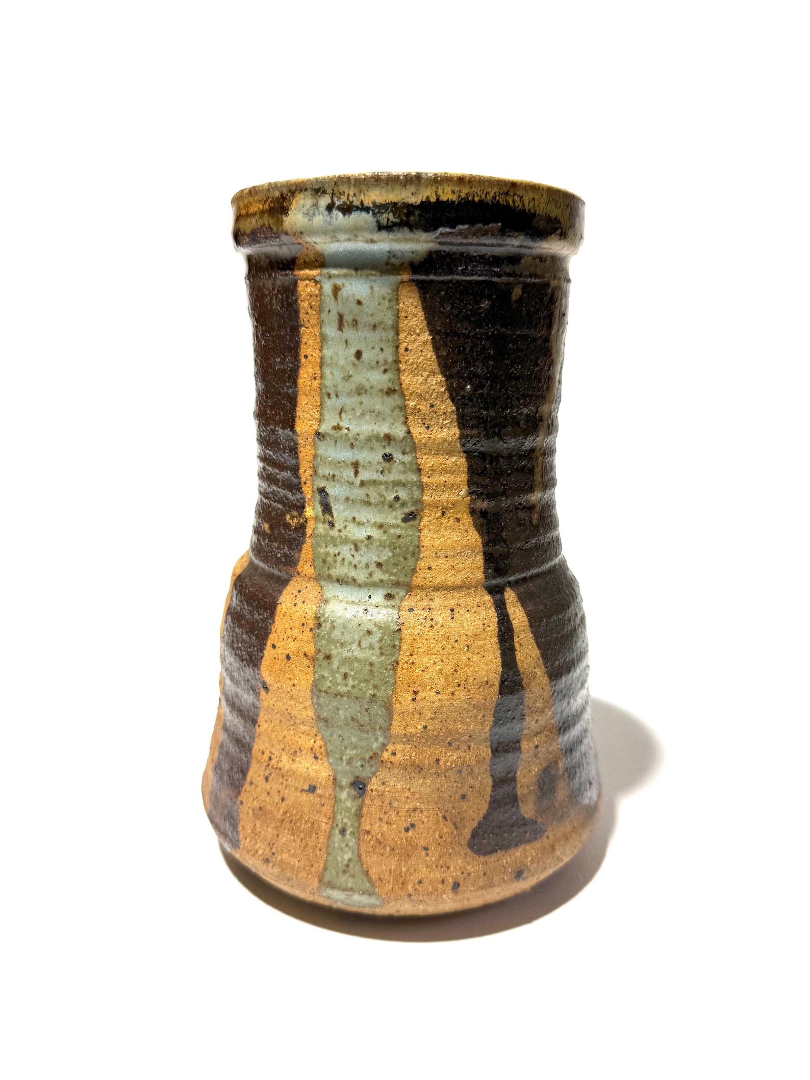 Vintage Signed Studio Pottery Vase - Etsy