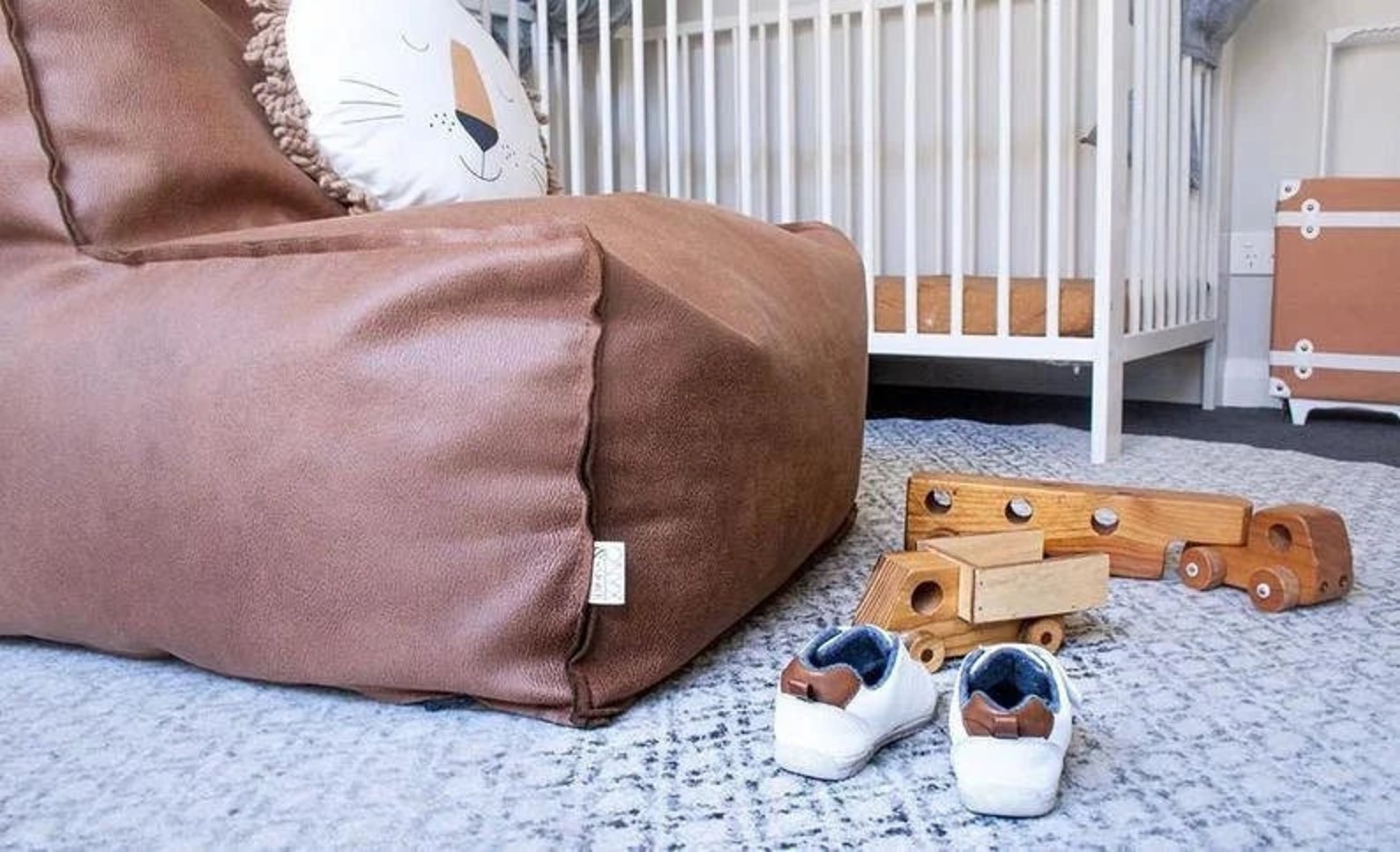 Amazing Lounger Ottoman Pouffe Moroccan Leather Ottoman Etsy