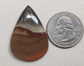 Natural Polychrome Jasper Cabochon