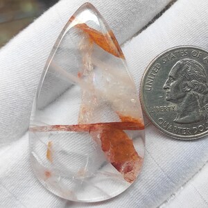 Natural Crystal Cherry Quartz Cabochon, Crystal Cherry Quartz Loose Stone, Cherry Quartz Gemstone For Making Pendant Necklace Jewelry!!!
