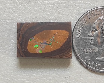 Natural Koroit Boulder Opal Cabochon, Australian Gemstone (17 CTS)