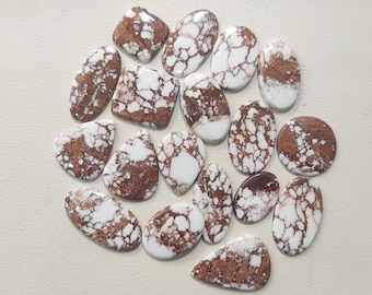 Cabochon di diaspro di cavallo selvaggio: pietra preziosa naturale per la creazione di gioielli