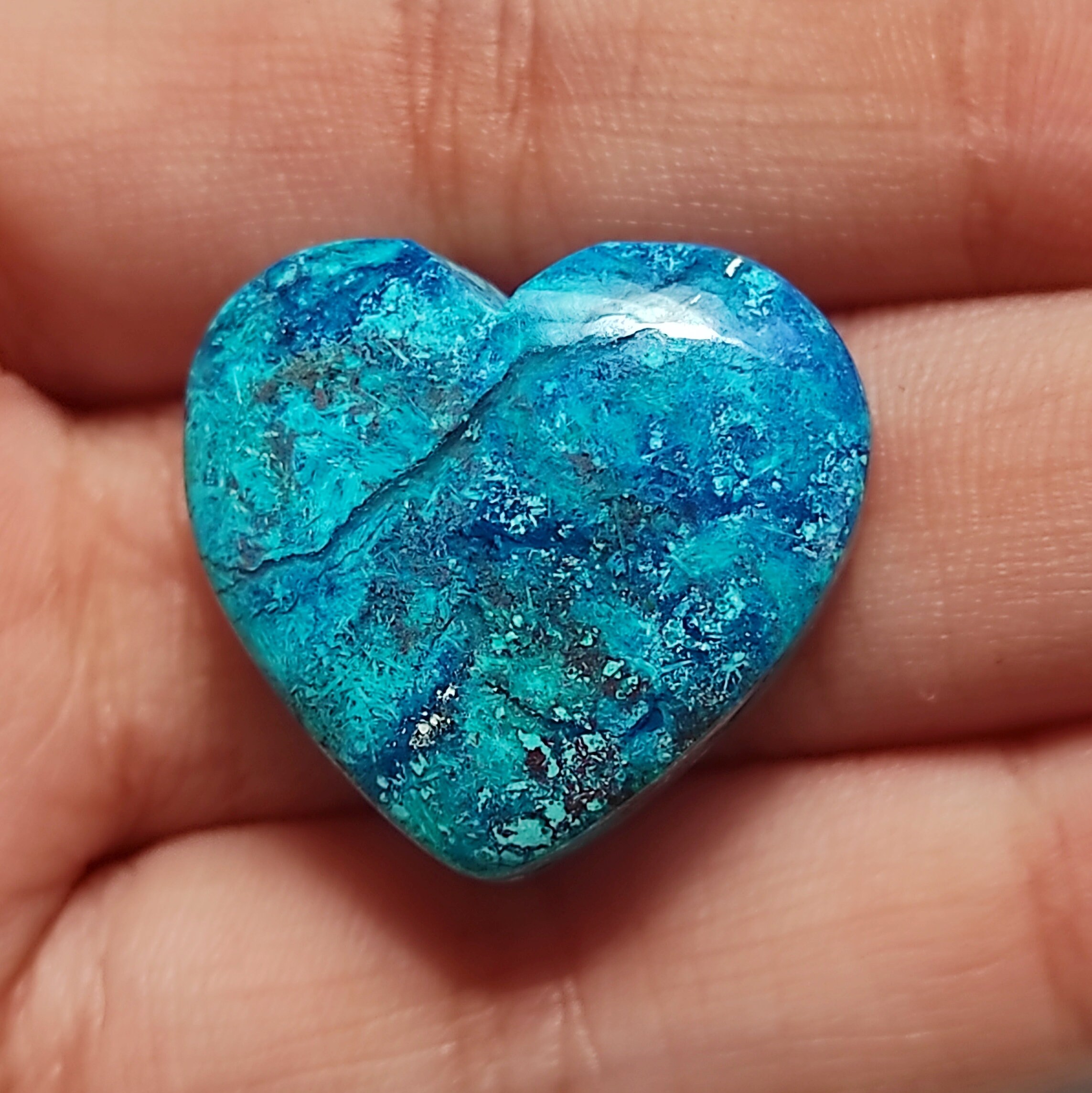 Natural Shattuckite Loose Gemstone Shattuckite Cabochon Etsy