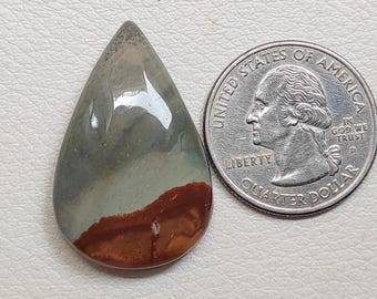 Natural Polychrome Jasper Cabochon