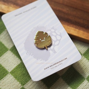 Mini Leaves Board Filler Enamel Pin