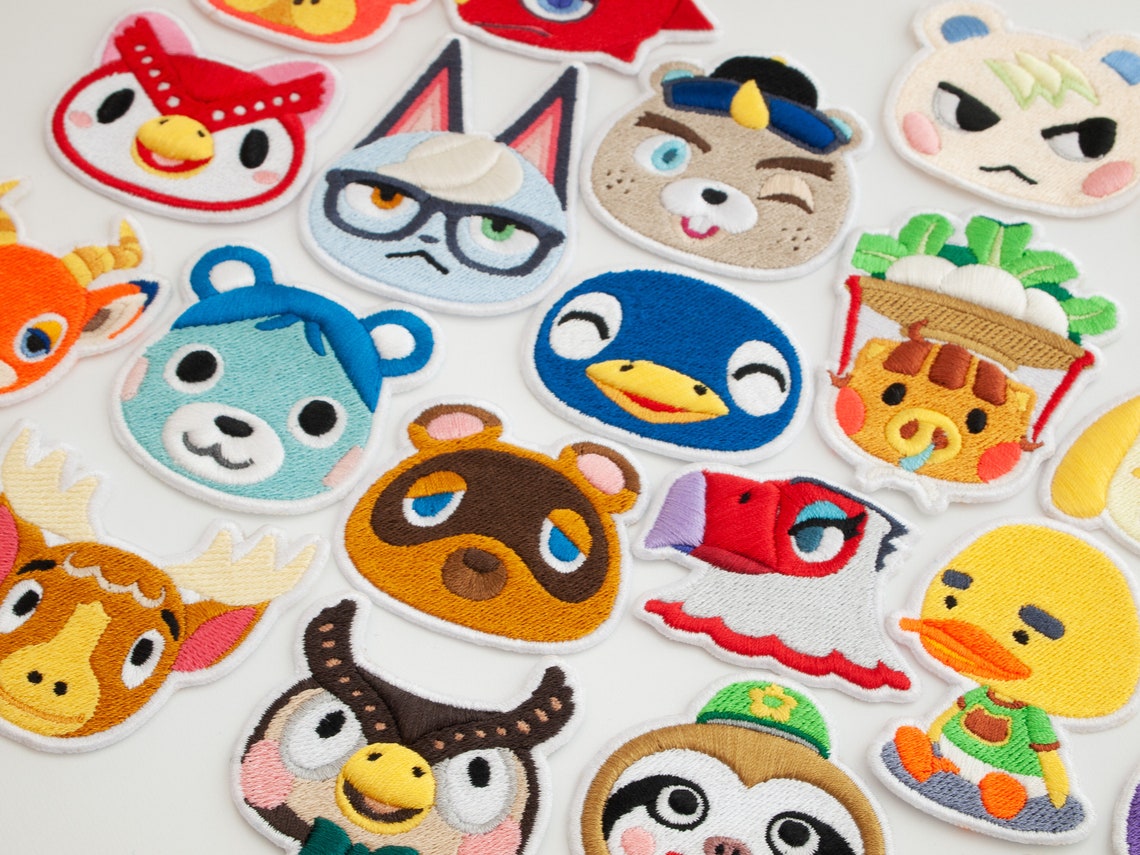 Premium Animal Crossing Flick Patch ACNH Flick Villager Etsy