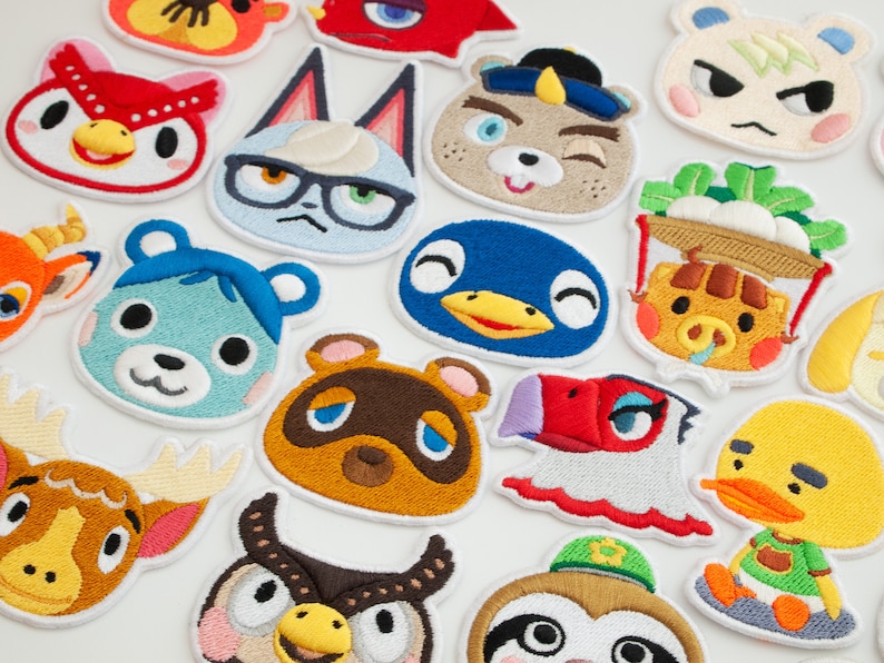 Premium Animal Crossing Tiffany Patch ACNH Villager Etsy