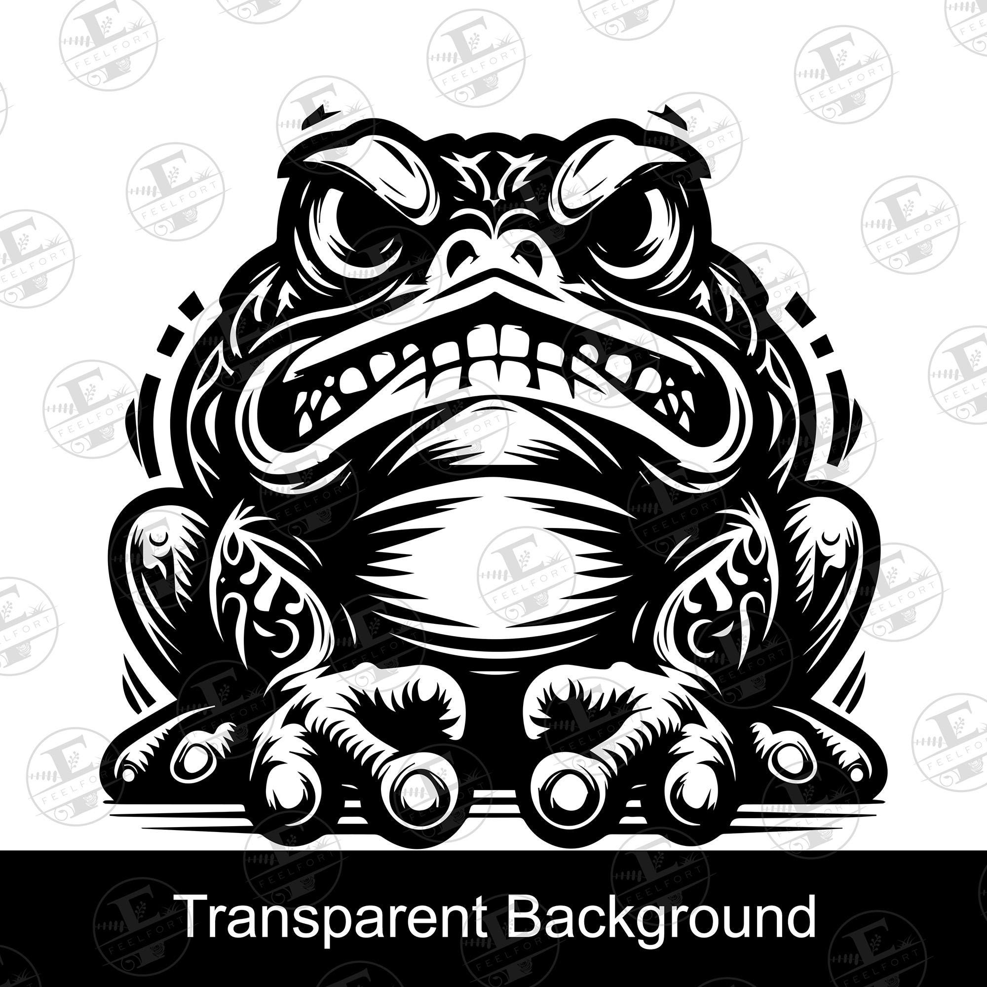 Angry Frog SVG and PNG Bundle, Angry Frog Clipart, Angry Animal Svg ...