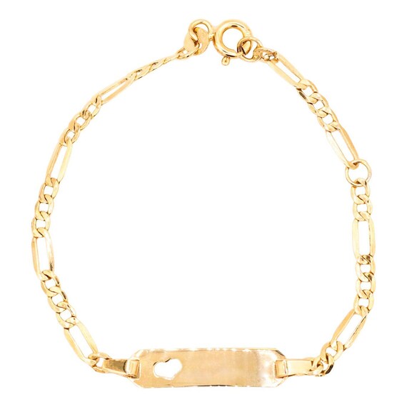 Buy Heart ID Bracelet Online in India Etsy