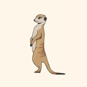 Erdmännchen Stickdatei
