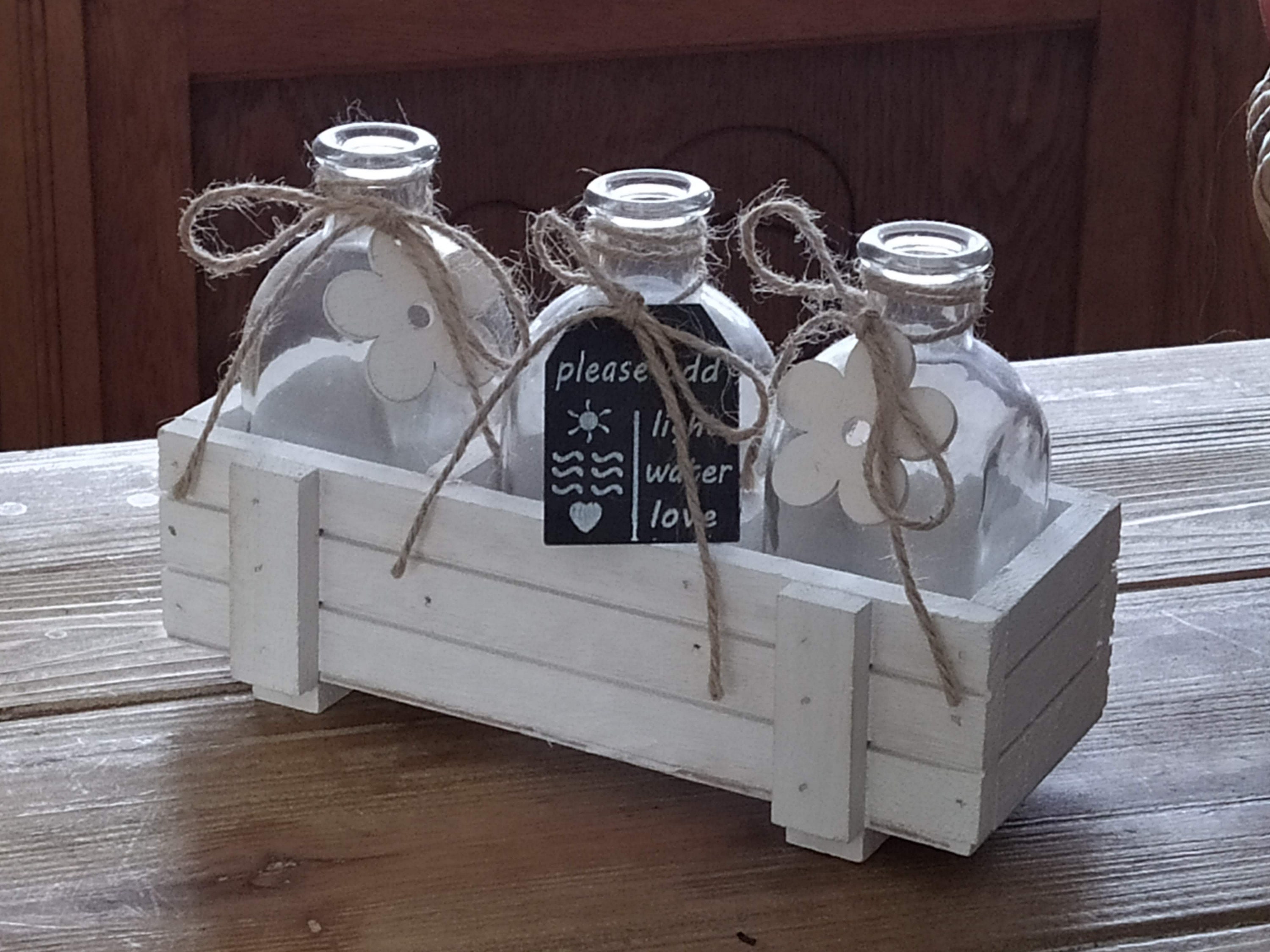 Cagette de 3 Petites Bouteilles