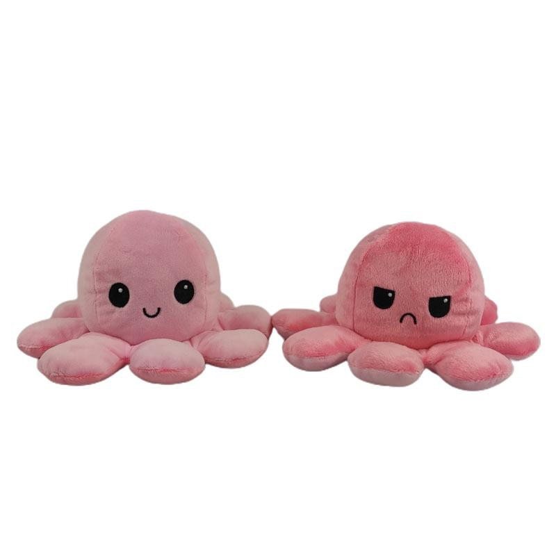 Reversible Octopus Light Pink/dark Pink Show Your Mood | Etsy