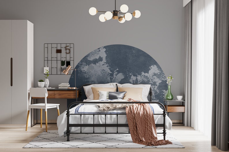 Peel and Stick Boho Wall Sticker Arch Headboard Wall Decal Etsy