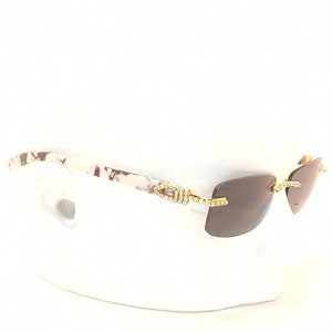 Cartier White Buffs Etsy