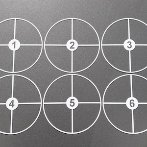 Objekt Marker 40mm 3/" Zoll Warhammer 40K 9th 9 Edition Objective Markers