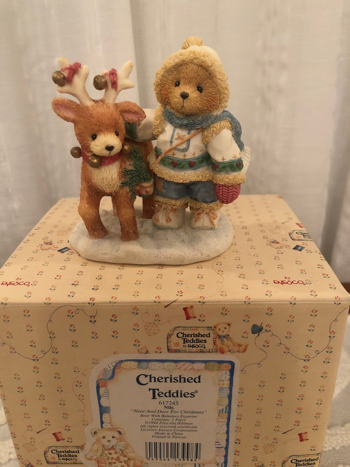 Christmas Cherished Teddies figurines Etsy