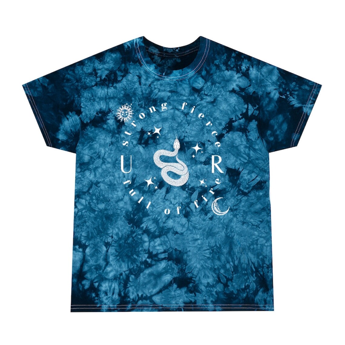 how to put words on a tie dye shirt