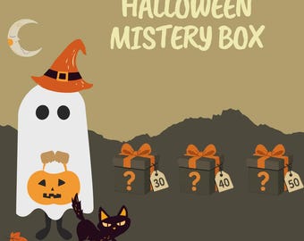 Halloween Spooky Mistery Box/ BOO Box