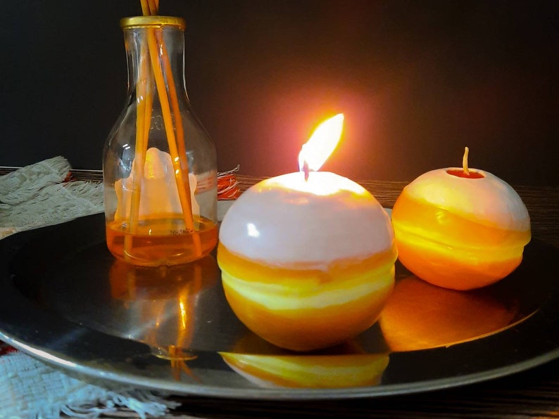 Set of two candles,Hanukkah candles image 6