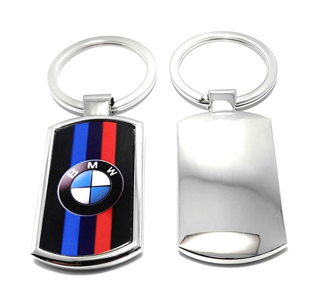 Bmw keyring Gift Birthday Chrome metal keying With free gift Etsy